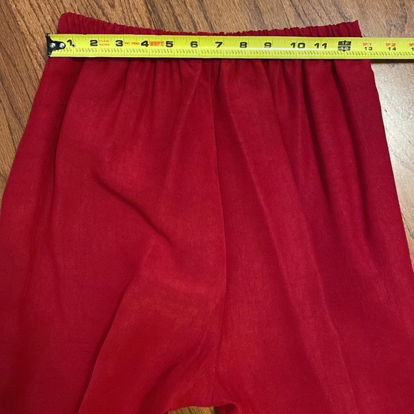 Christie of CA rayon high wasted red pants Size 14 - Picture 8 of 11